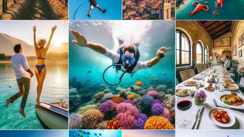 50 Unique Experiences to Ignite Your Senses | Gift Ideas for Adventure Seekers, Concept art for illustrative purpose, tags: und geschenke für - Monok