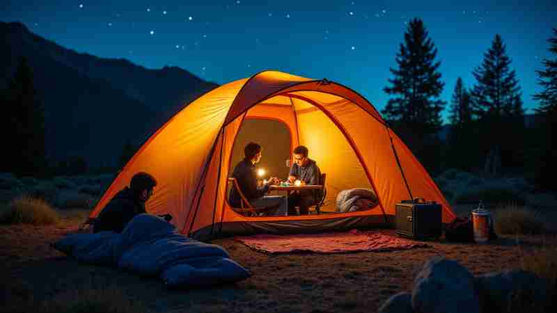 12 Must-Pack Items for Your Next Camping Trip, Concept art for illustrative purpose, tags: ausrüstung für euer - Monok